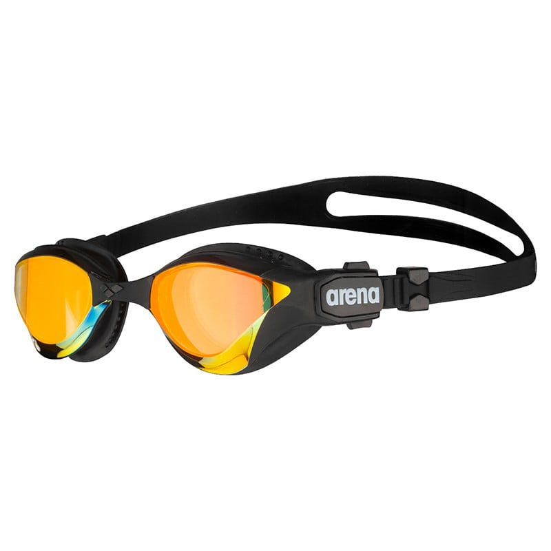 The Cobra Tri Swipe Mirror Goggles with clear lenses