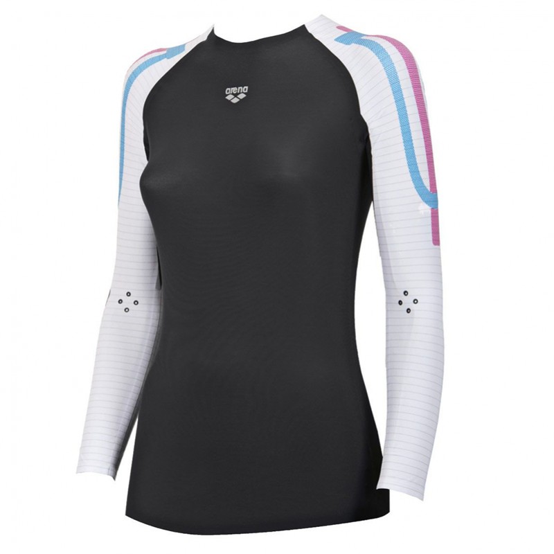 W CARBON COMPRESSION LONG SLEEVE - 053