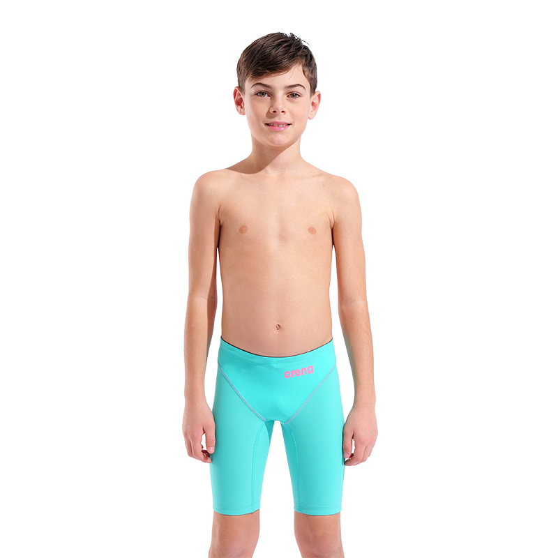  BOYS POWERSKIN IMPULSO JAMMER - 119 WATER/PINK