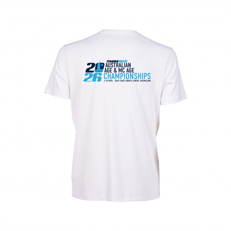2026 AGE NATIONAL T-SHIRT - WHITE